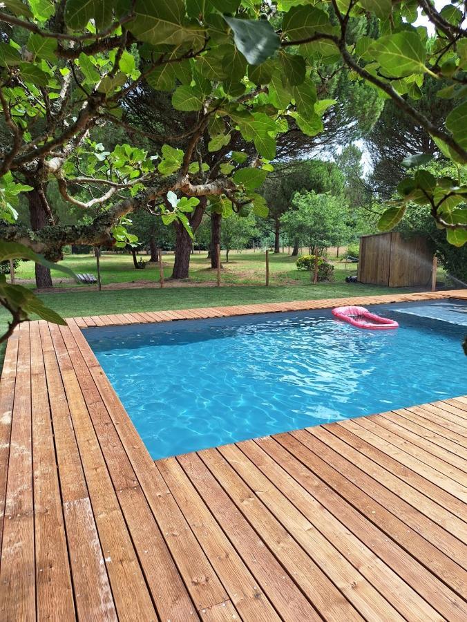 La Pinede Du Cheou, Piscine, Logement Independant, Parking, Draps, Wifi Fibre Mimizan-Plage エクステリア 写真